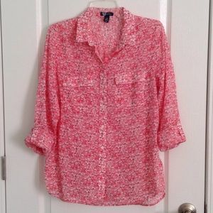 GAP Boyfriend fit button down M